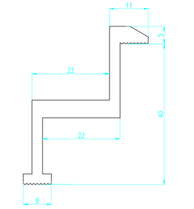 Aluminium End Clamp 