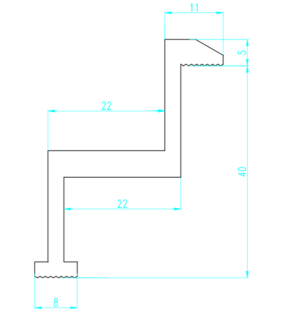 Aluminium End Clamp 