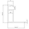 Aluminium Solar Frame 35x33mm