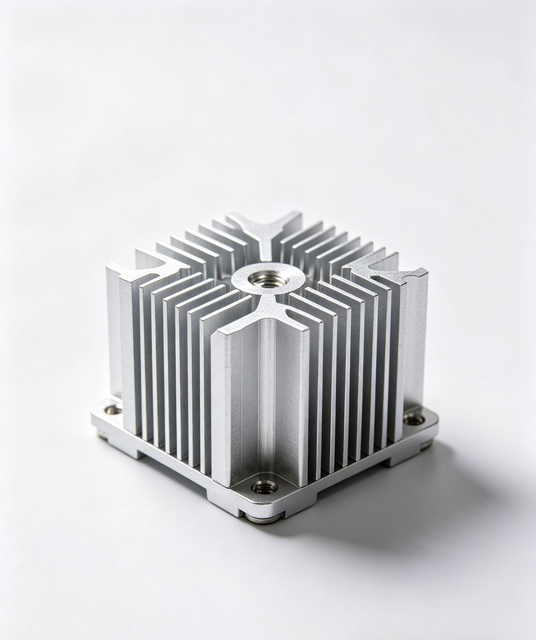 Extruded aluminum heatsink